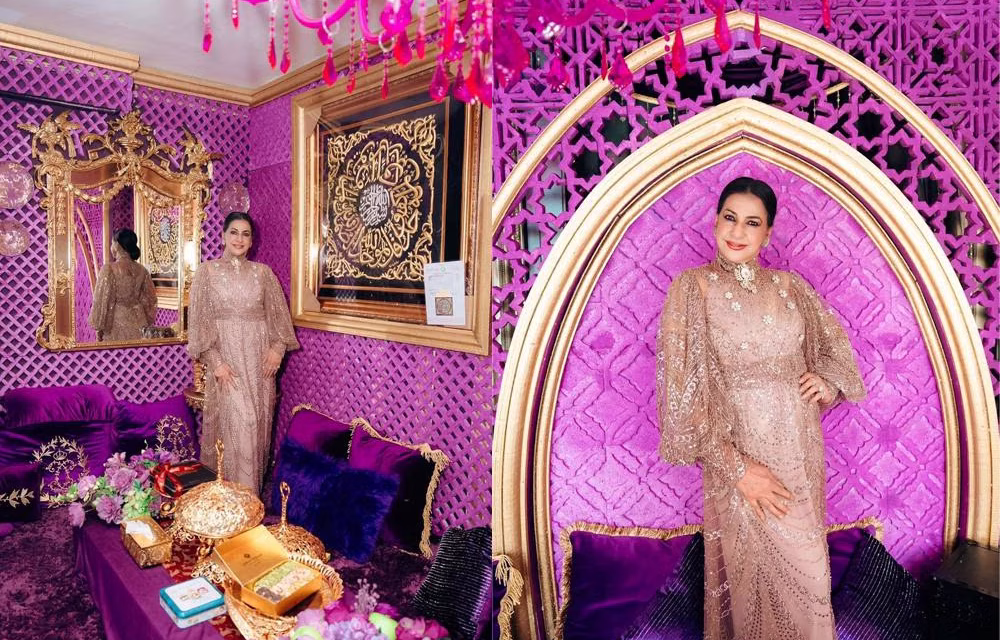 Fakta Menarik Rumah Ungu Mamanya Tasya Farasya