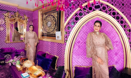 Fakta Menarik Rumah Ungu Mamanya Tasya Farasya