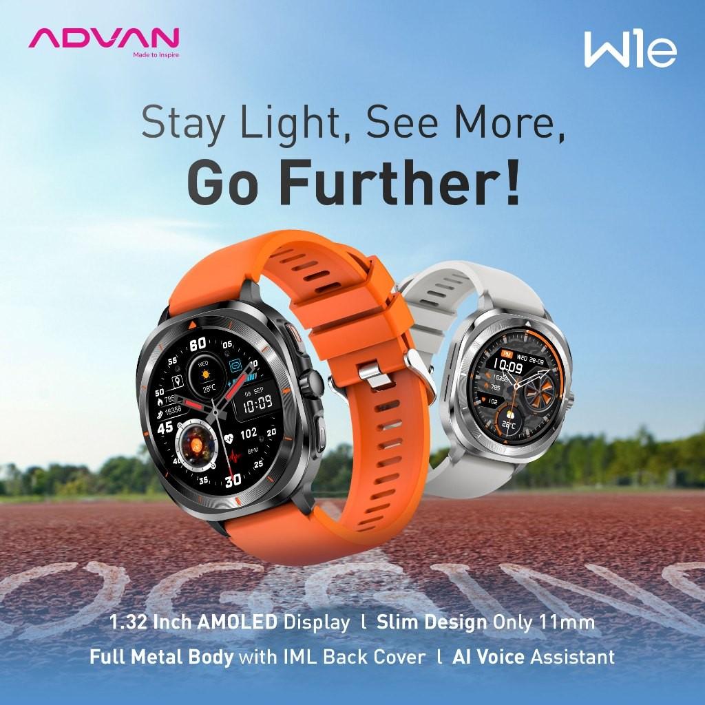 ADVAN SmartWatch W1e, Smartwatch Terjangkau Fitur Lengkap