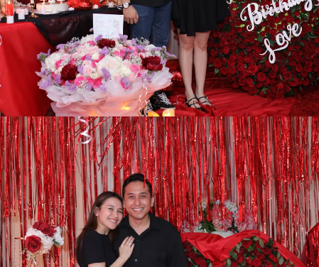 Momen Hangat Ultah Ke-34 Ayu Ting Ting Bareng Kevin Gusnadi