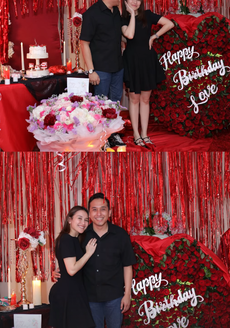 Momen Hangat Ultah Ke-34 Ayu Ting Ting Bareng Kevin Gusnadi