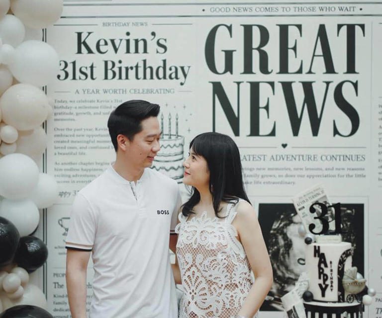 Ultah Kevin Sanjaya Meriah Dengan Gender Reveal Anak Ke Dua