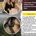 Di Tengah Karhutla, Ucapan Ultah Istri Gubernur Kalteng Tuai Kritik