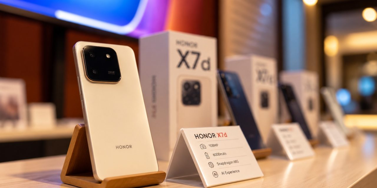 Smartphone Makin Andal! HONOR X7d Usung Snapdragon 685